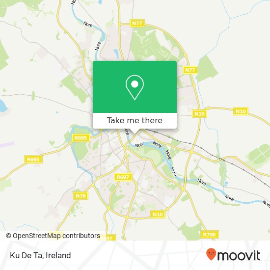 Ku De Ta, John Street Lower Kilkenny, County Kilkenny plan