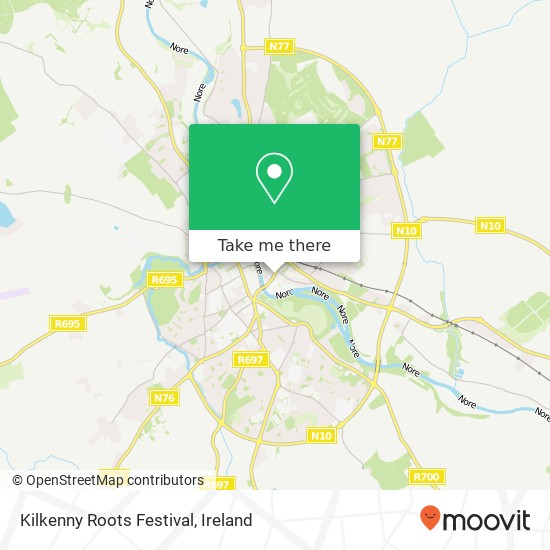 Kilkenny Roots Festival plan