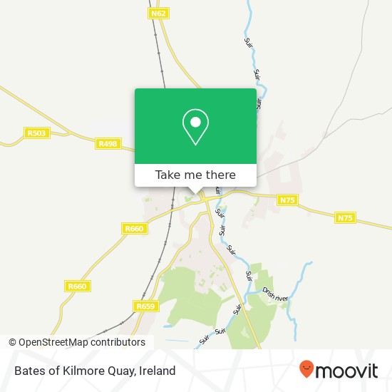 Bates of Kilmore Quay, Moate Lane Thurles plan