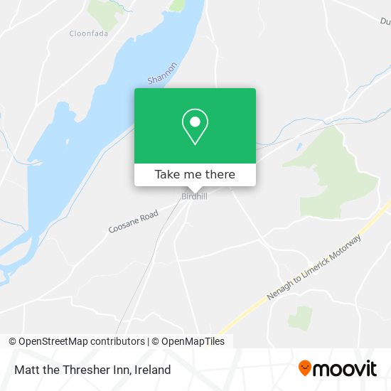 Matt the Thresher Inn map