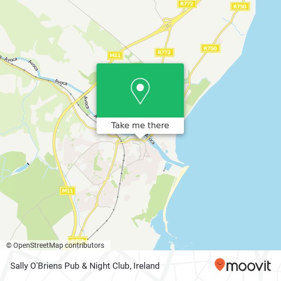 Sally O'Briens Pub & Night Club plan