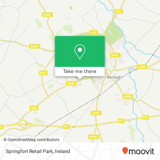 Springfort Retail Park map