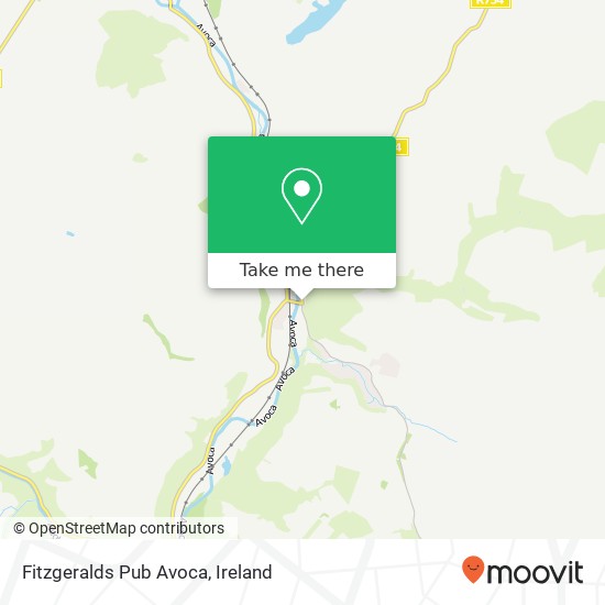 Fitzgeralds Pub Avoca plan