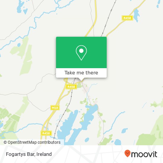 Fogartys Bar map