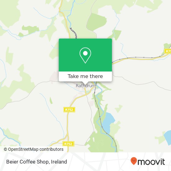 Beier Coffee Shop, Main Street Rathdrum map