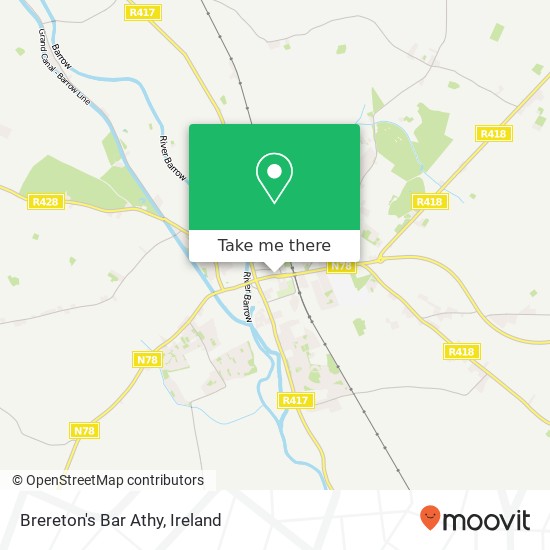 Brereton's Bar Athy plan