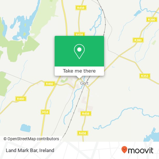 Land Mark Bar map