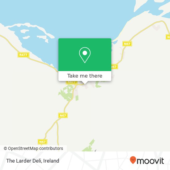 The Larder Deli, Ballyvaughan Ballyvaughan map