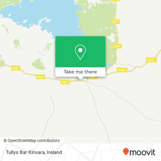 Tullys Bar Kinvara map