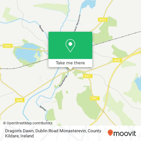 Dragon's Dawn, Dublin Road Monasterevin, County Kildare plan
