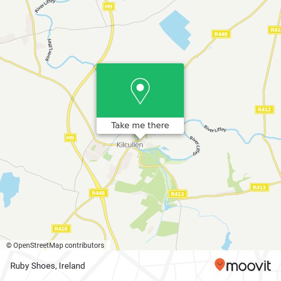 Ruby Shoes, Main Street Kilcullen, County Kildare map