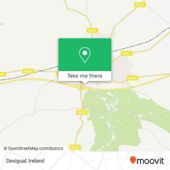 Desigual, Kildare map