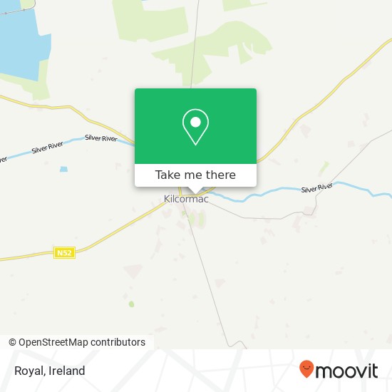 Royal, Main Street Kilcormac, County Offaly map