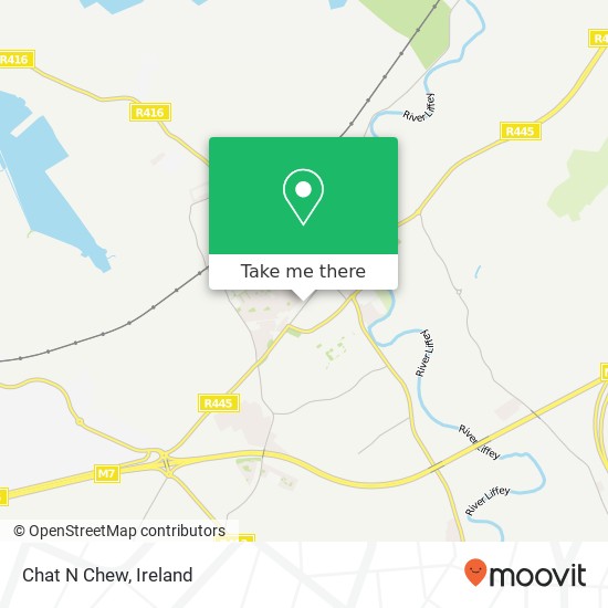 Chat N Chew, Moorefield Road Newbridge, County Kildare plan