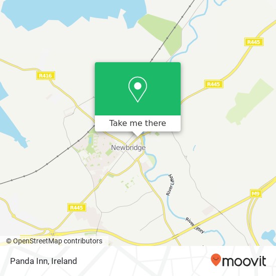 Panda Inn, Main Street Newbridge, County Kildare map