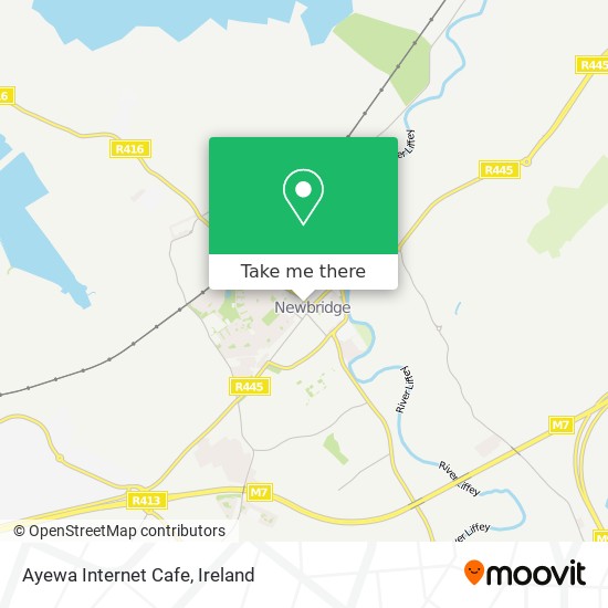 Ayewa Internet Cafe map