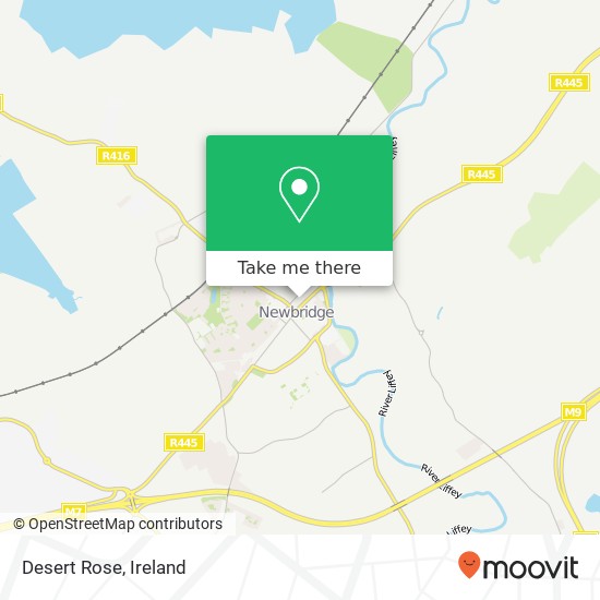 Desert Rose, 4 George's Street Newbridge, County Kildare map