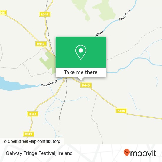 Galway Fringe Festival map