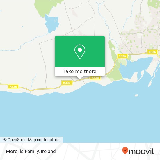 Morellis Family, Barna Road Seapoint, County Galway map
