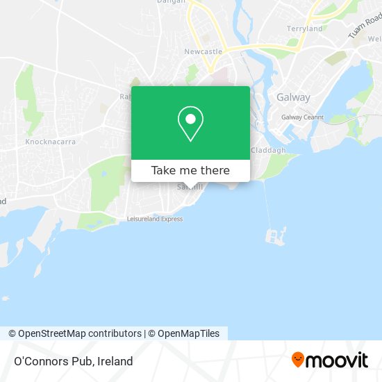 O'Connors Pub map