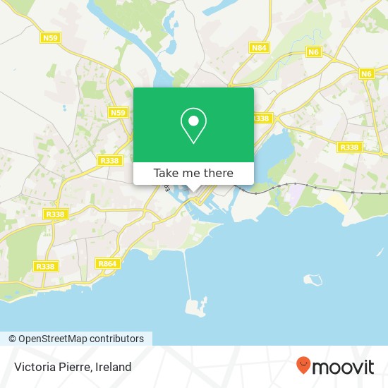 Victoria Pierre, Quay Street Galway, County Galway map