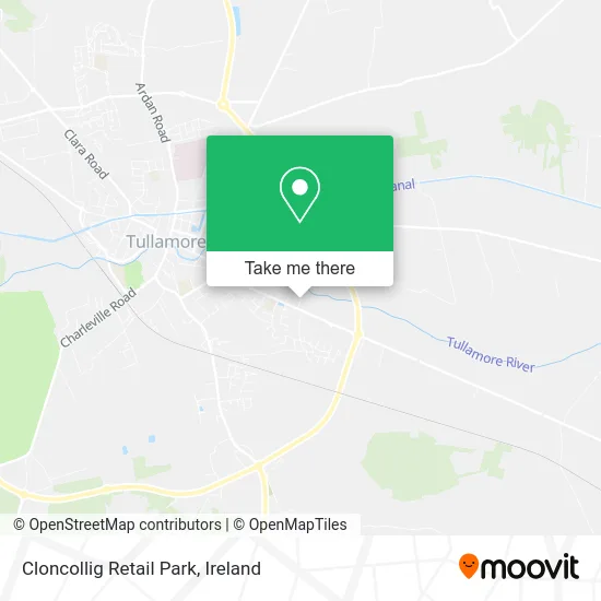 Cloncollig Retail Park map