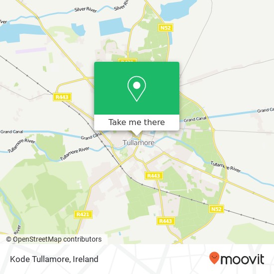 Kode Tullamore, Tullamore map