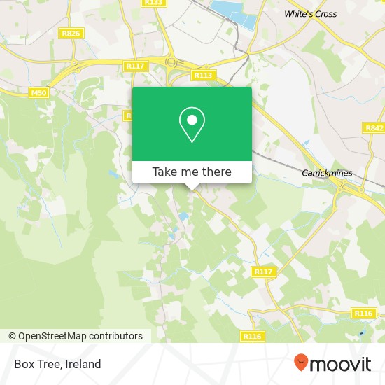 Box Tree, Stepaside Lane Dublin 18 18 map