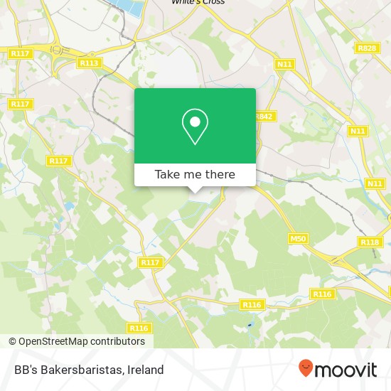 BB's Bakersbaristas, Dublin 18 18 map