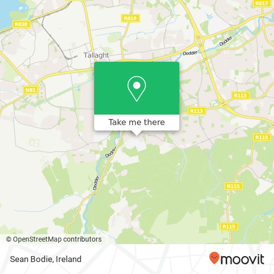 Sean Bodie map