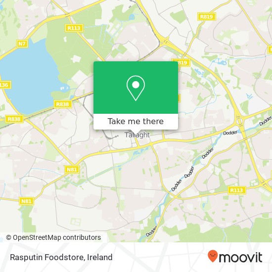 Rasputin Foodstore, Dublin 24 24 map