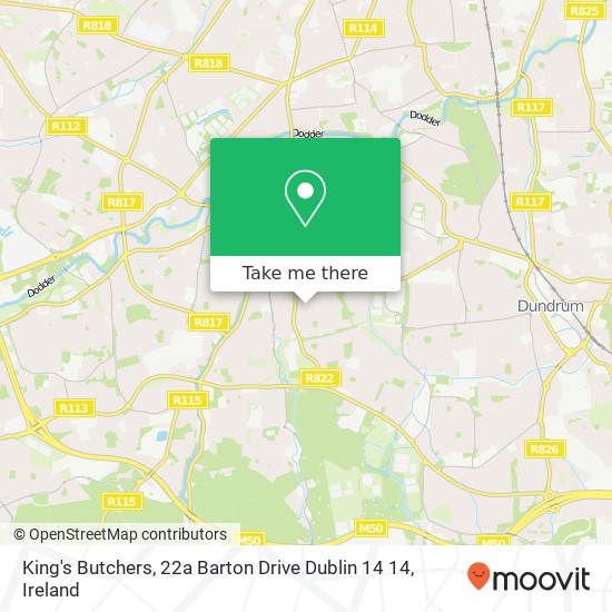 King's Butchers, 22a Barton Drive Dublin 14 14 map