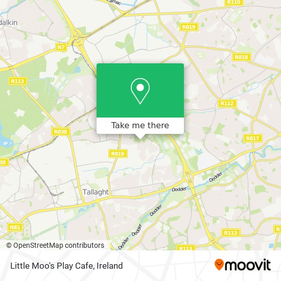 Little Moo's Play Cafe map