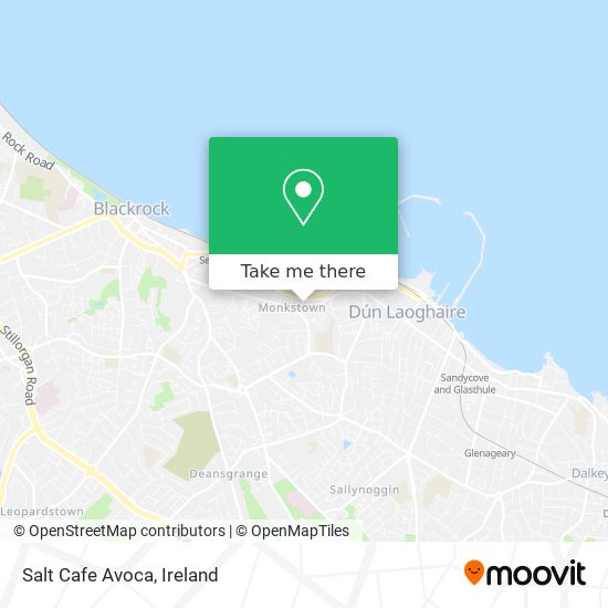 Salt Cafe Avoca map