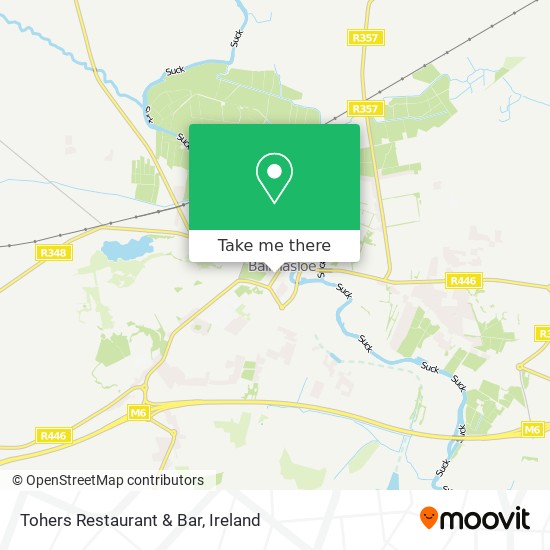 Tohers Restaurant & Bar map