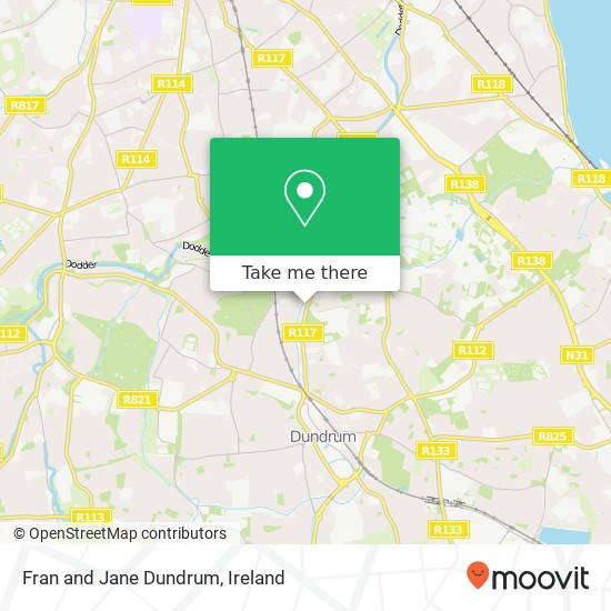 Fran and Jane Dundrum, Dundrum Road Dublin 14 14 map