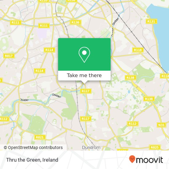 Thru the Green, Milltown Grove Dublin 14 14 map