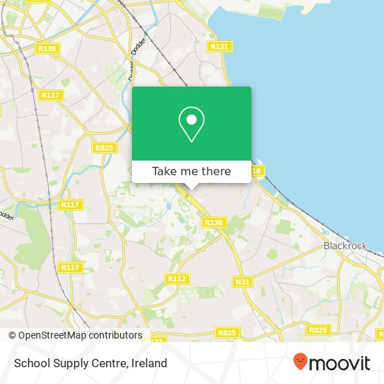 School Supply Centre map