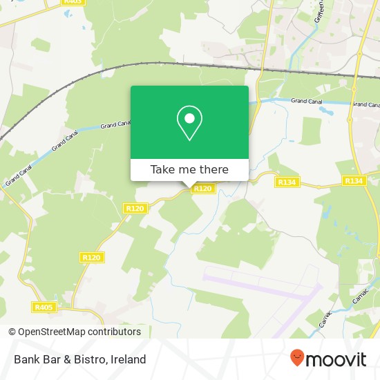 Bank Bar & Bistro, R120 Milltown map