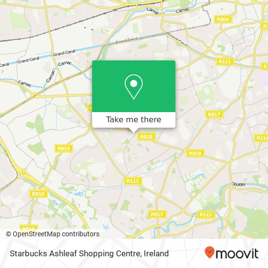 Starbucks Ashleaf Shopping Centre, Whitehall Road West Dublin 12 map