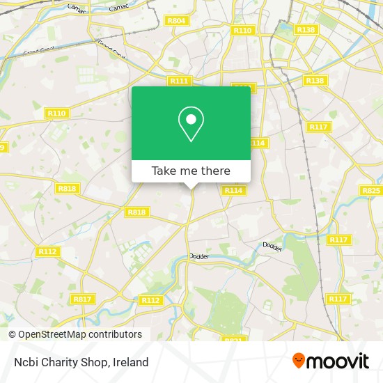Ncbi Charity Shop map