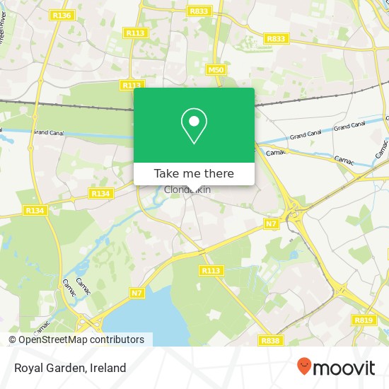 Royal Garden, Monastery Road Dublin 22 22 map