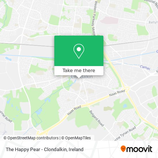 The Happy Pear - Clondalkin map