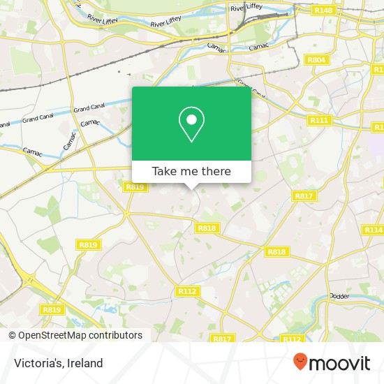 Victoria's, Lisle Road Dublin 12 12 map