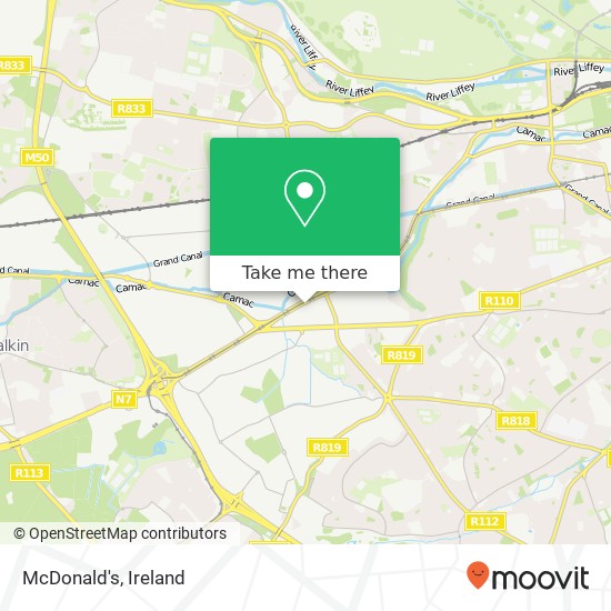 McDonald's, Dublin 12 12 map