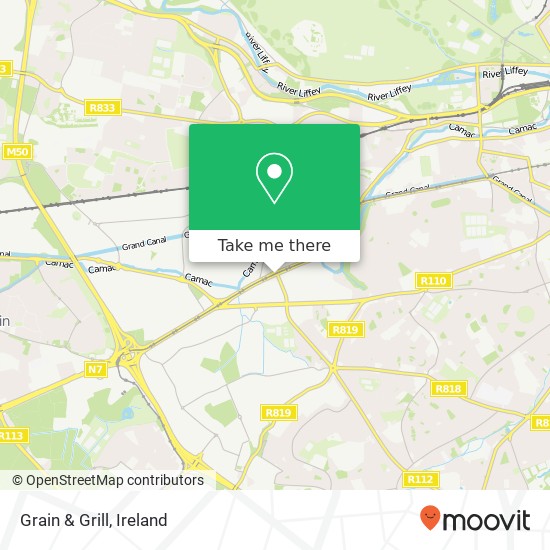 Grain & Grill, Naas Road Dublin 12 map