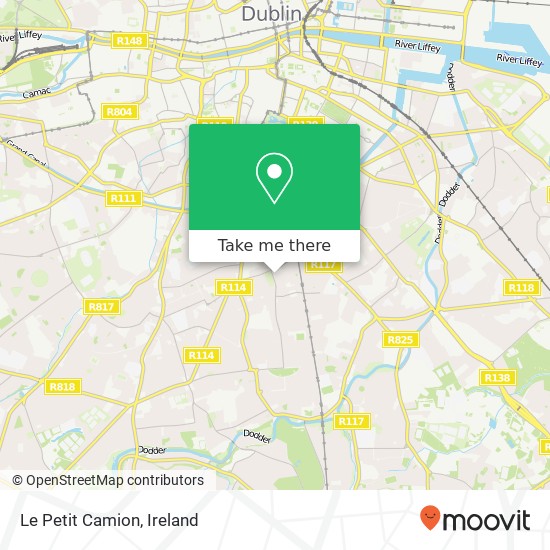 Le Petit Camion, 8 Belgrave Square East Dublin 6 6 map