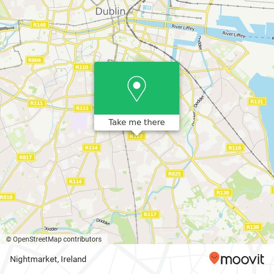 Nightmarket, 120 Ranelagh Dublin 6 D06 VF76 map