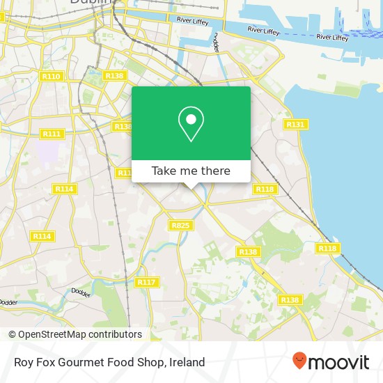 Roy Fox Gourmet Food Shop, 49a Donnybrook Road Dublin 4 4 plan