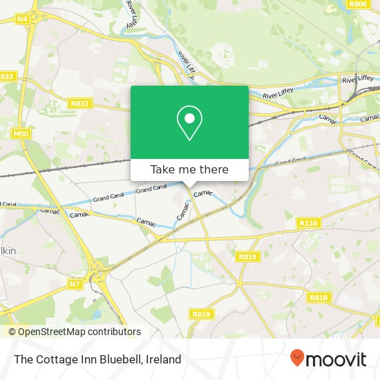 The Cottage Inn Bluebell, Bluebell Avenue Dublin 12 map